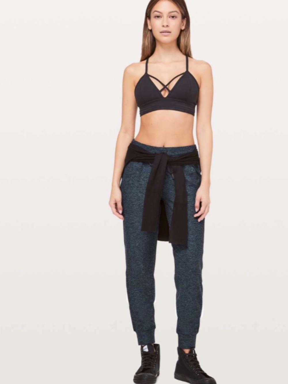 Lululemon Ready To Rulu Pant *Updated 29" Heathered True Navy / Black
